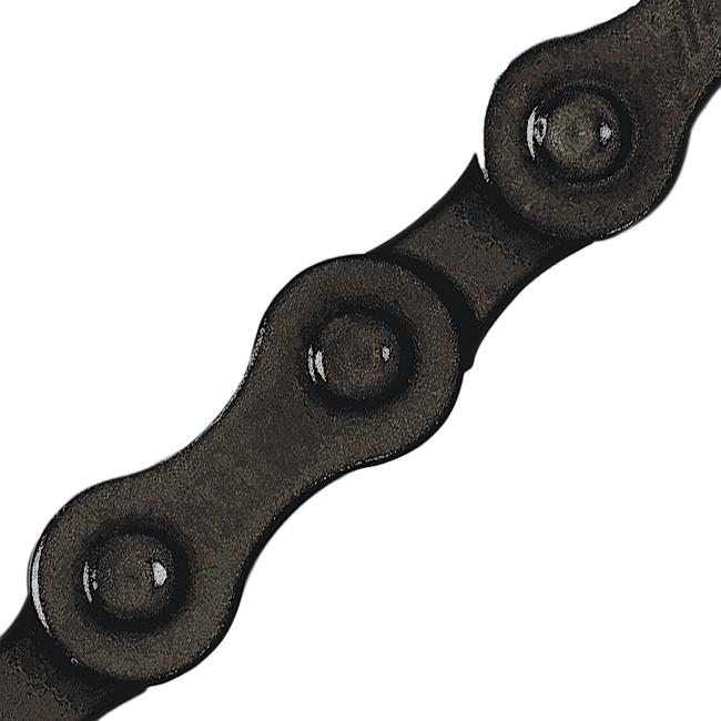 Z410 1-2"x1-8" Chain Blk 112l Single Speed