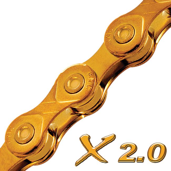 X10 11-128" Chain Gold 112l 10 Speed