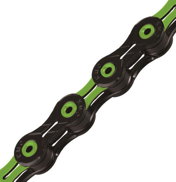 X11 Sl Dlc 11-128" Chain Black-green 11 Speed