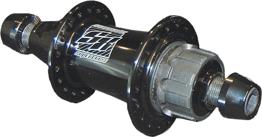 Quick Twitch Rear Hub Black 15mm-36h