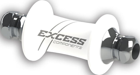 Front Hub White 20Mm/36H