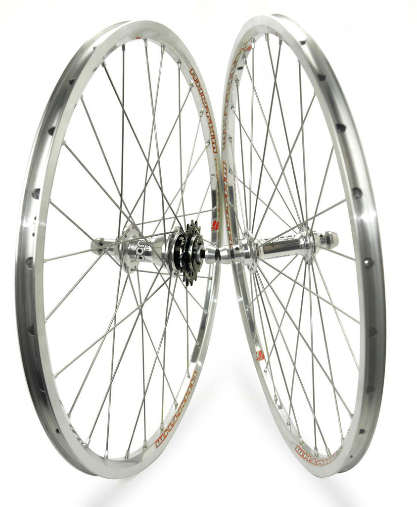 Crupi Expert 20x1-3-8" Wheel S Ilver Quad Hub W- 16 Cog