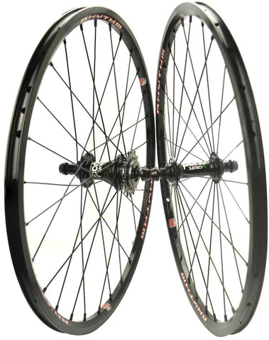 Crupi Expert 24x1-3-8" Wheel B Lack Quad Hub W- 16 Cog