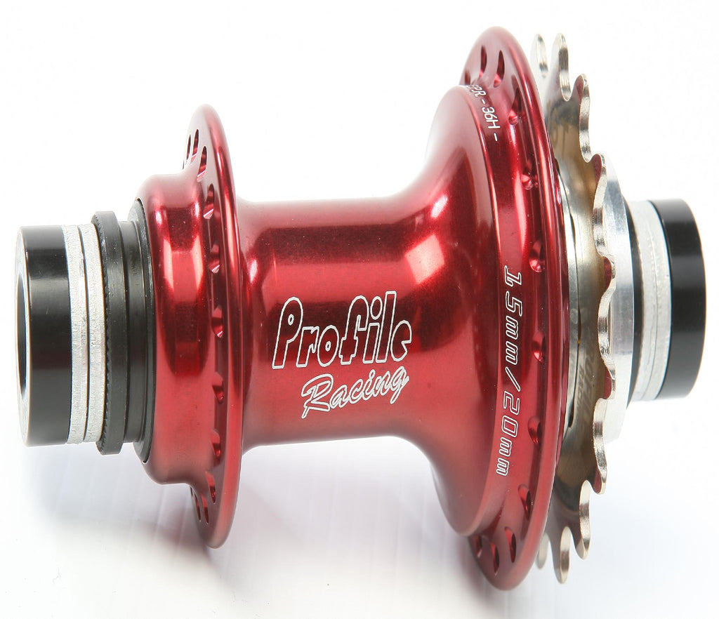 Elite 15/20 Rear Hub Red