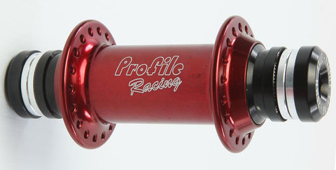 Elite 15/20 Front Hub Red