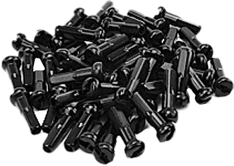 Spoke Nipples Black Brass 80Pc