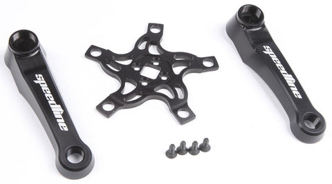 Lite Alloy Crank 120mm Black