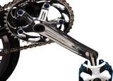 Expert 2-Piece Alloy Crank Set Polished 155Mm