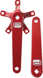 St Crank Arm Set Red 170Mm