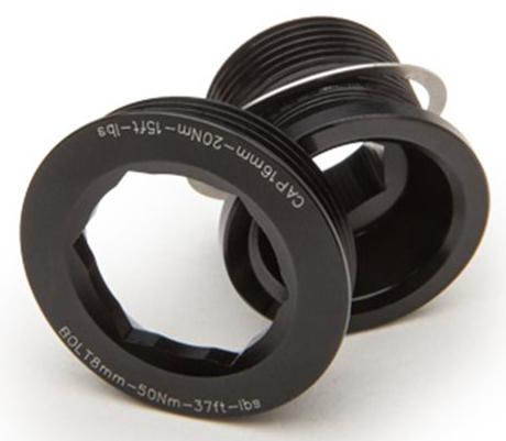 Cinch Drive Side Bolt Black