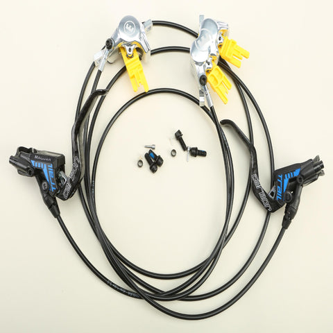 Magura Mt Trail Brake Set Blk- Blu Carbon Front - Rear