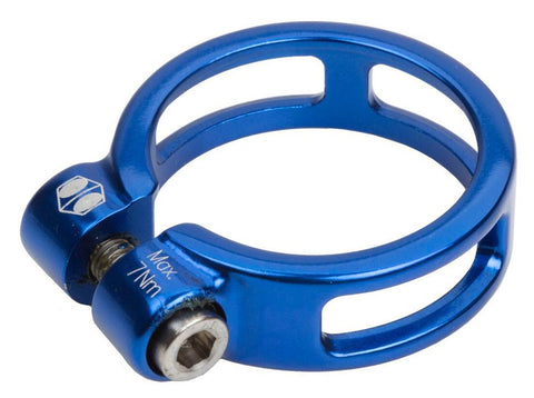 Helix Seat Clamp Blue 34.9mm