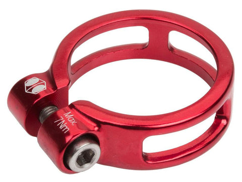 Helix Seat Clamp Red 34.9mm