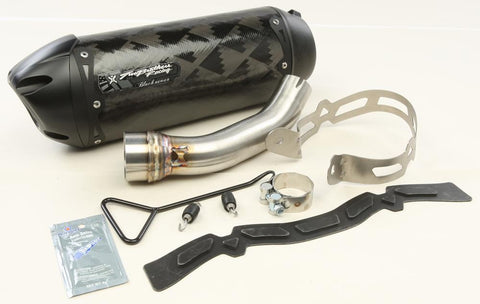 S1r Slip-on Carbon Fiber Black