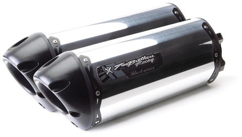 M-2 Black Series Dual Slip-on Exhaust (aluminum)