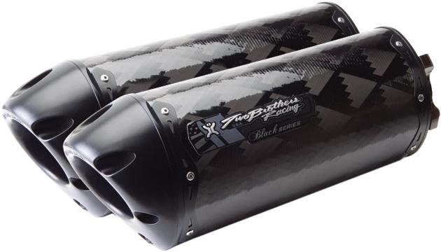 M-2 Black Series Dual Slip-on Exhaust (carbon Fiber)