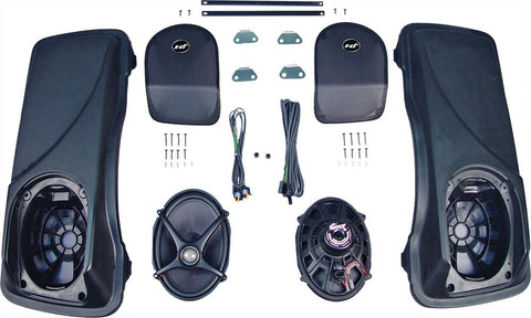 Rokker Xx Series Speaker Kit 5x7 Saddlebag Lid