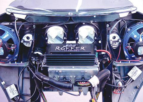 Xxr 330w 2-channel Amp Kit 7.25"x4.75"x1.75"