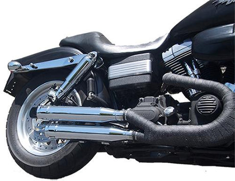 Loose Cannon Slip-On Muffler Chrome 3"