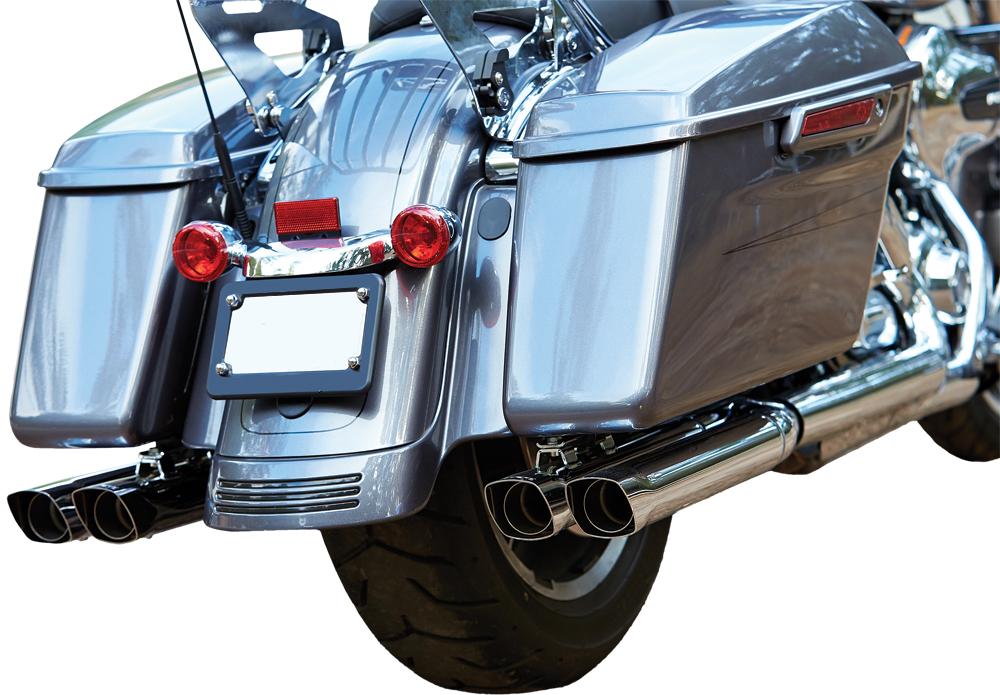 Double Down Mufflers Chrome 2.5"