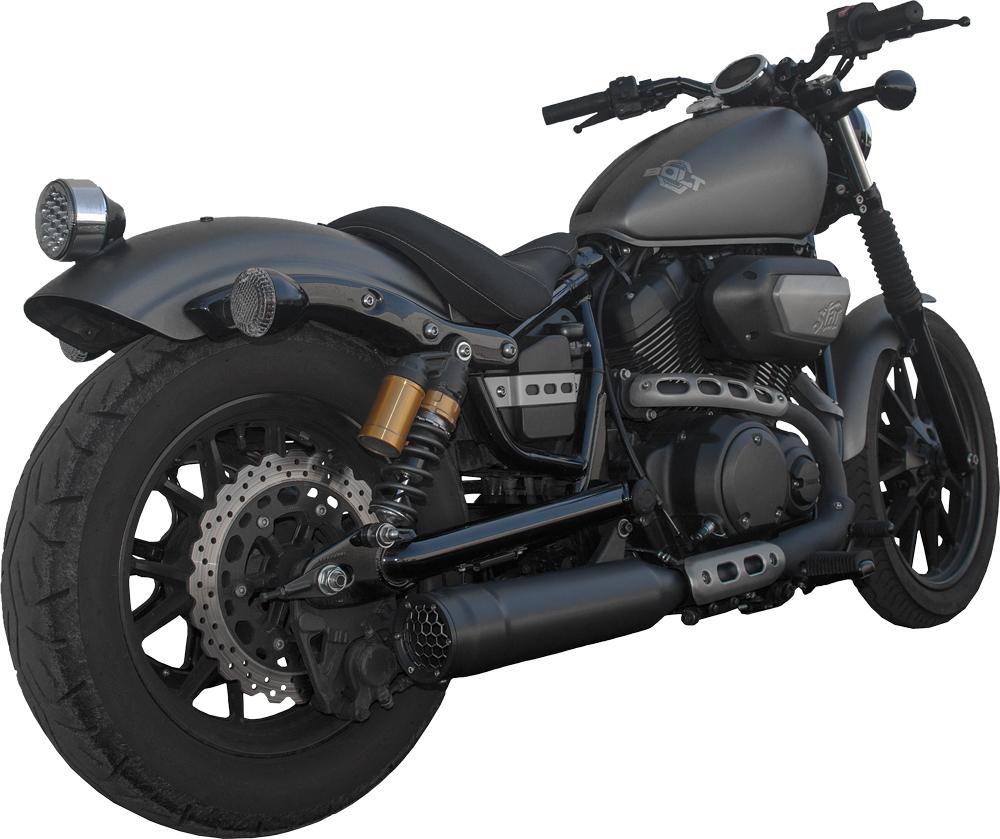 Grand Prix Slip-on Exhaust Black 4"