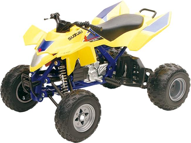 Die-cast Replica Suzuki Ltr450 Atv Yel 1:12