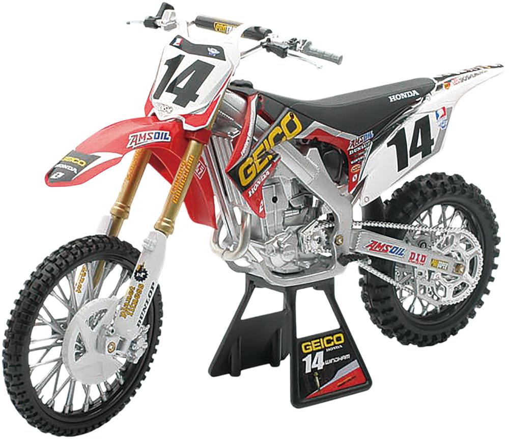 Die-cast Replica K Windham Crf450 Geico '12 1:6