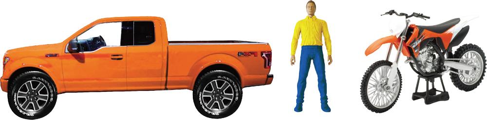 Nr Ford F-150 Light-sound Org W - Ktm 350sx-f