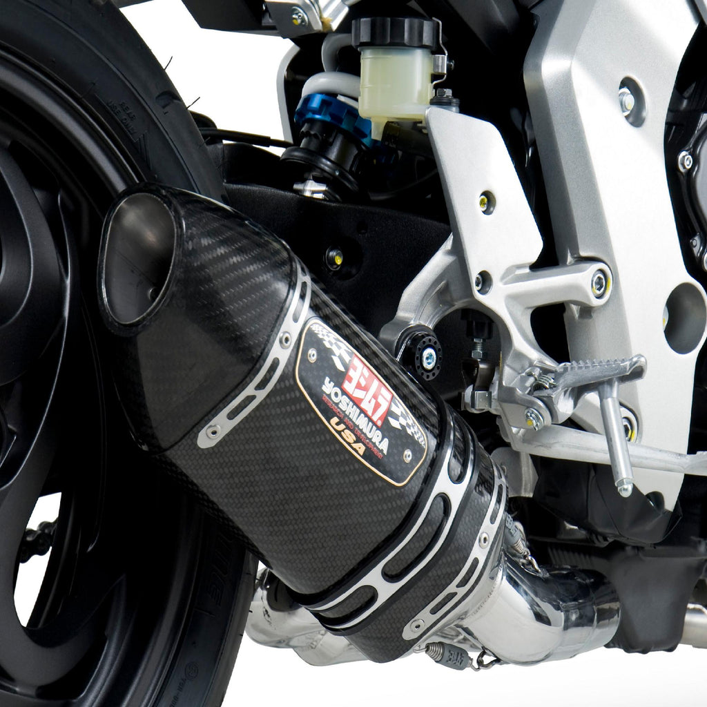 Race R-77 3-4 Slip-on Exhaust Ss-cf-cf