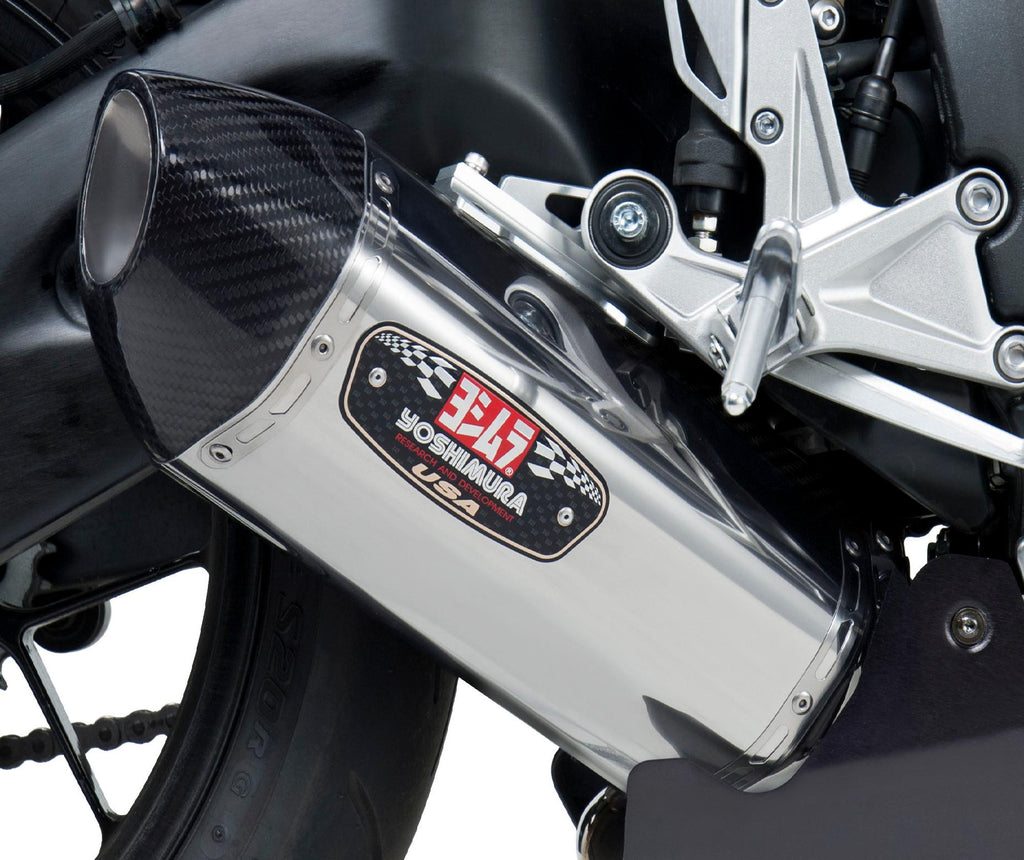 Race R-77 Slip-on Exhaust Ss-ss-cf