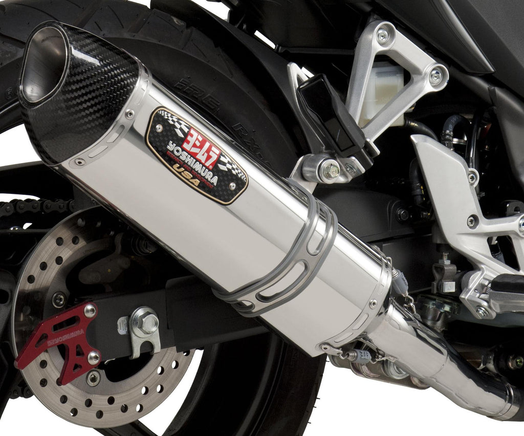 Race R-77 Slip-on Exhaust Ss-ss-cf