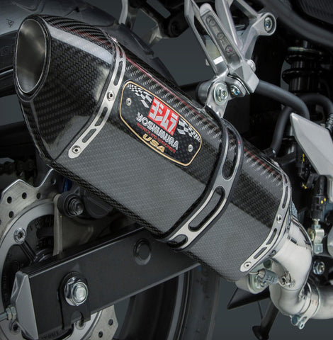 Signature R-77 Slip-on Exhaust Ss-cf-cf