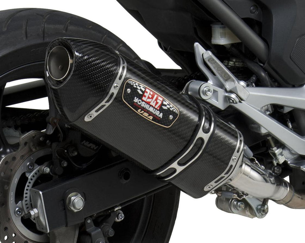 Street R-77 Slip-on Exhaust Ss-cf-cf
