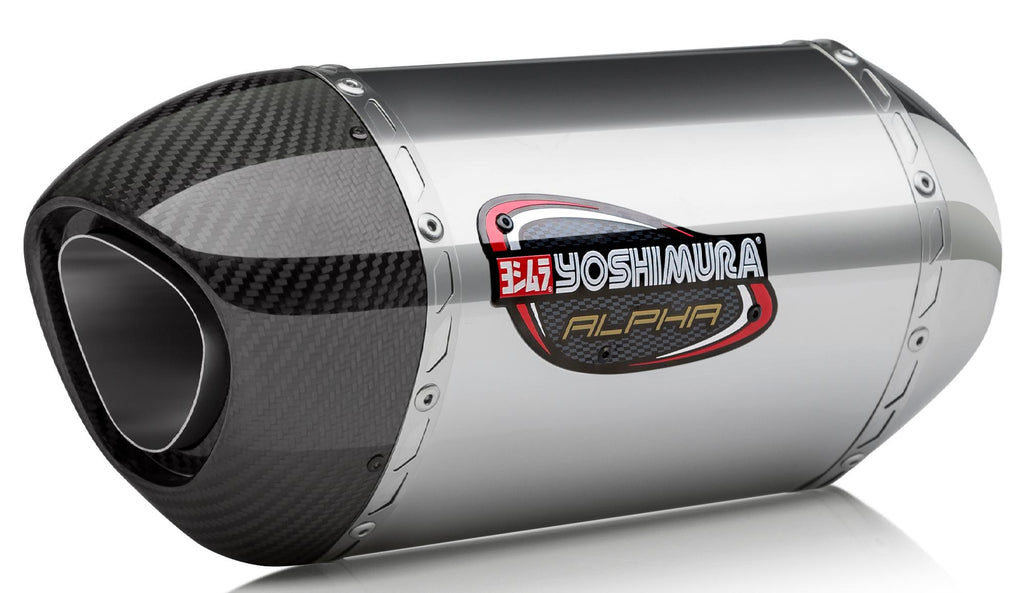 Street Alpha Slip-on Exhaust Ss-ss-cf