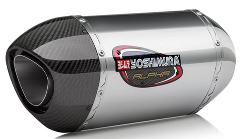 Street Alpha Slip-on Exhaust Ss-ss-cf