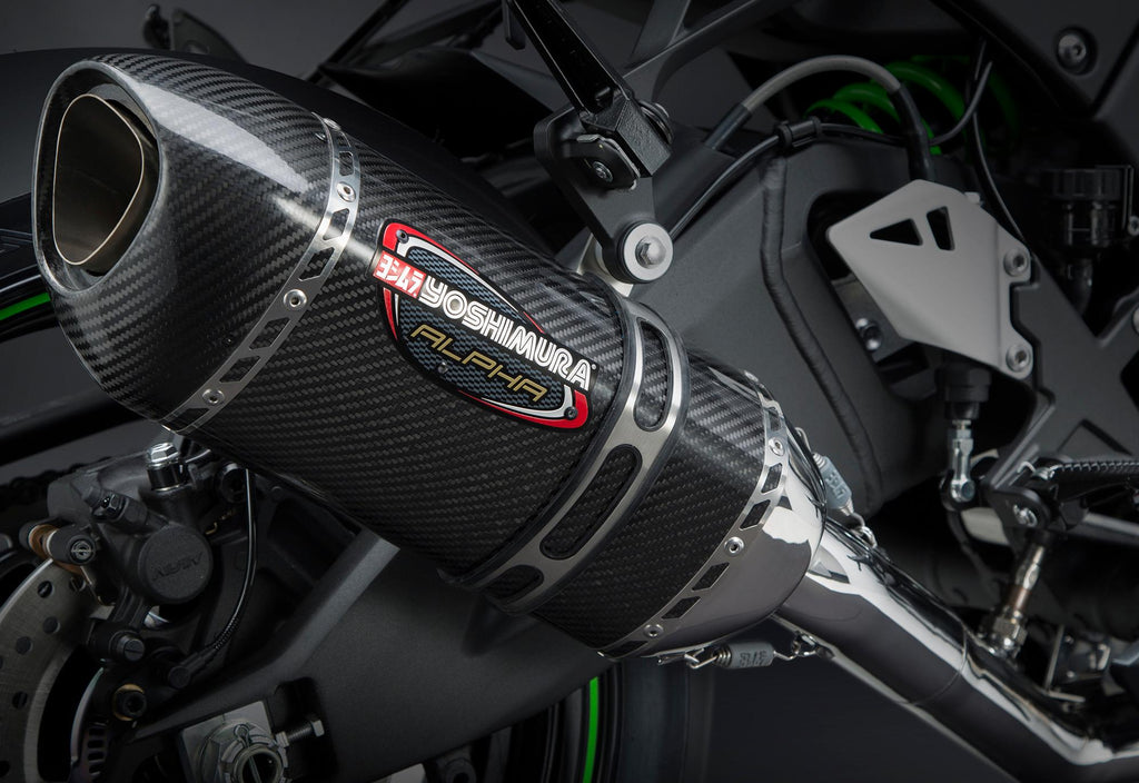 Race Alpha 3-4 Slip-on Exhaust Ss-cf-cf