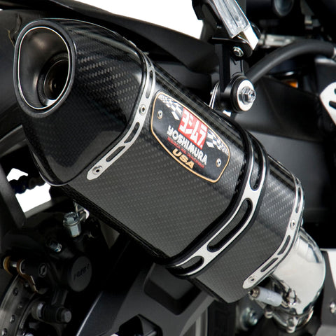 Street R-77 Slip-on Exhaust Ss-cf-cf