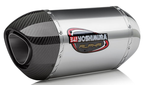 Street Alpha Slip-on Exhaust Ss-ss-cf