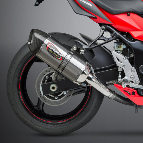 Signature Alpha Slip-on Exhaust Ss-ss-cf
