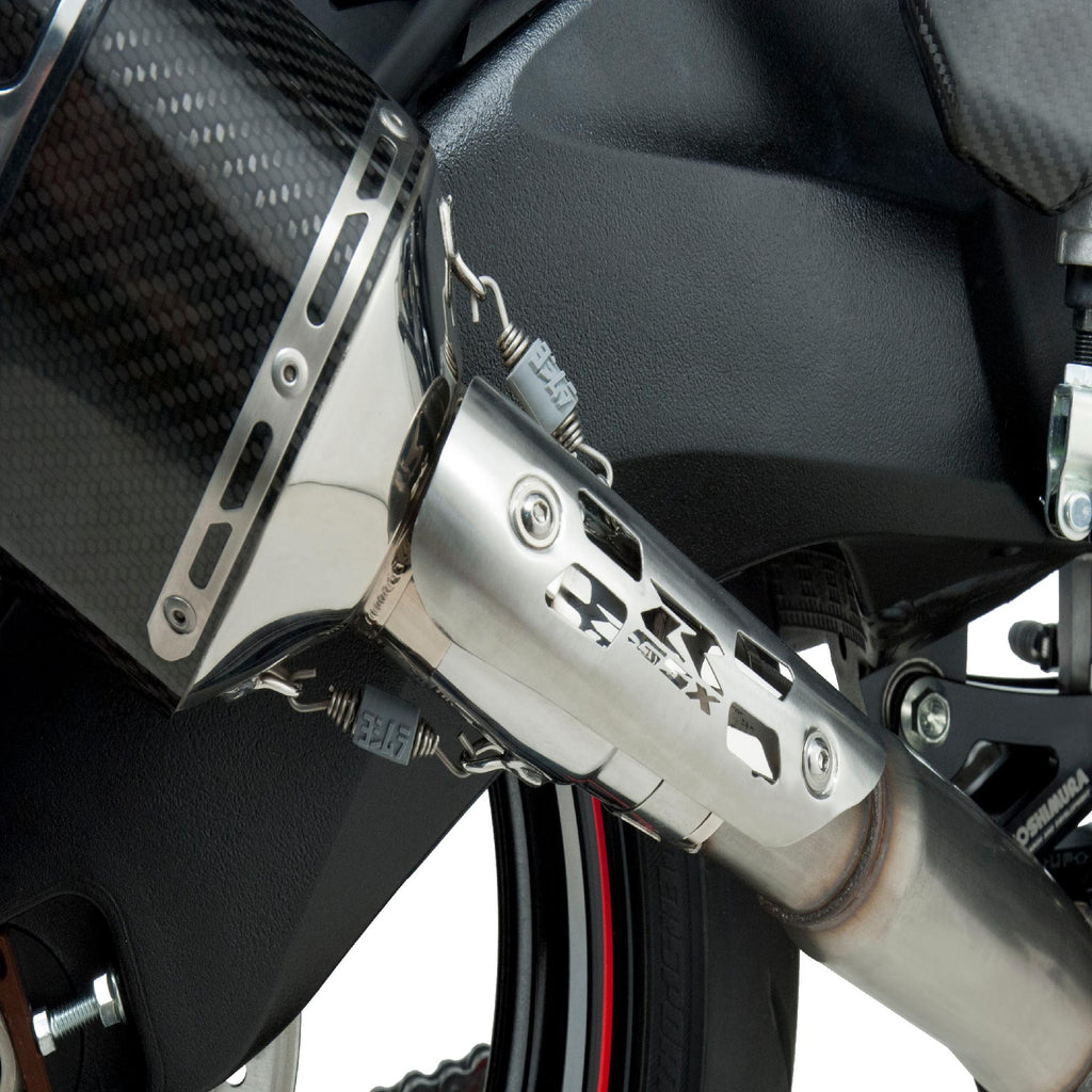 Signature R-77 Slip-on Exhaust Ss-cf-cf