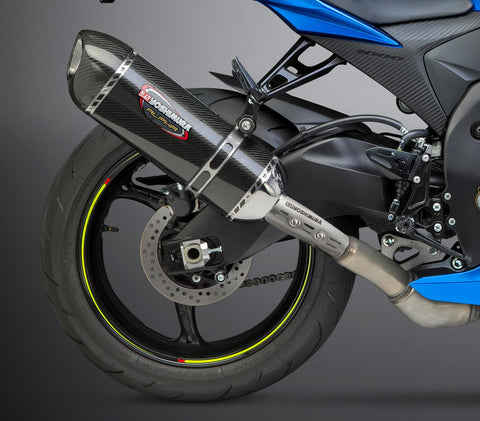 Signature Alpha Slip-on Exhaust Ss-cf-cf
