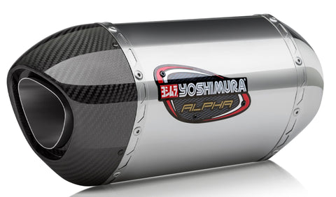 Signature Alpha Slip-on Exhaust Ss-ss-cf