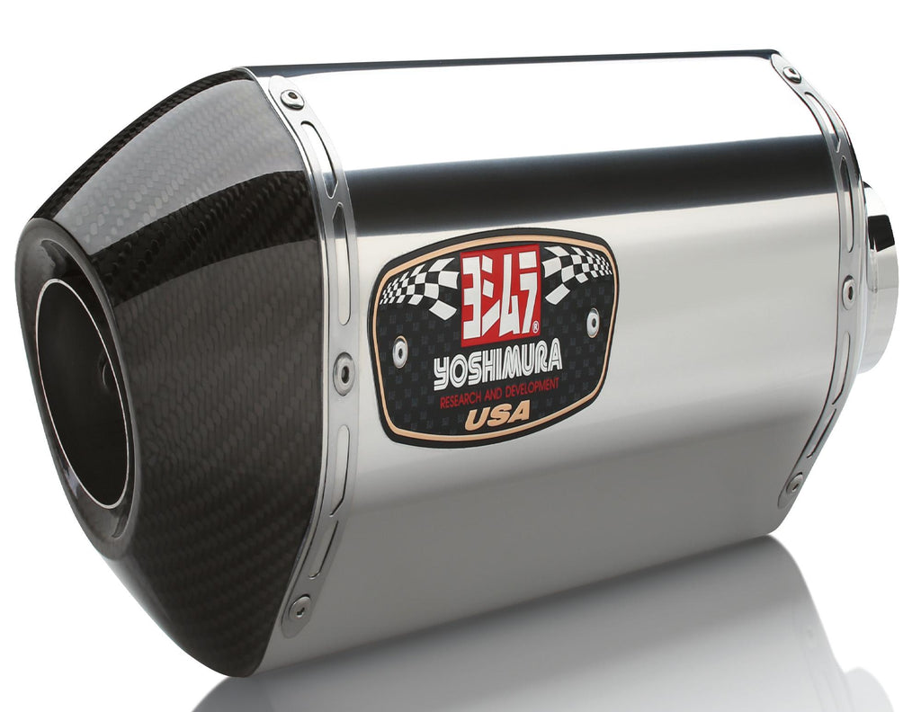 Street Dual R-77 Slip-on Exhaust Ss-ss-cf