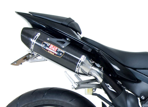 Street Dual R-77 Slip-on Exhaust Ss-cf-cf