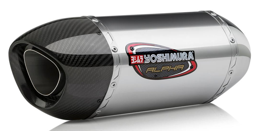 Signature Alpha Slip-on Exhaust Ss-ss-cf