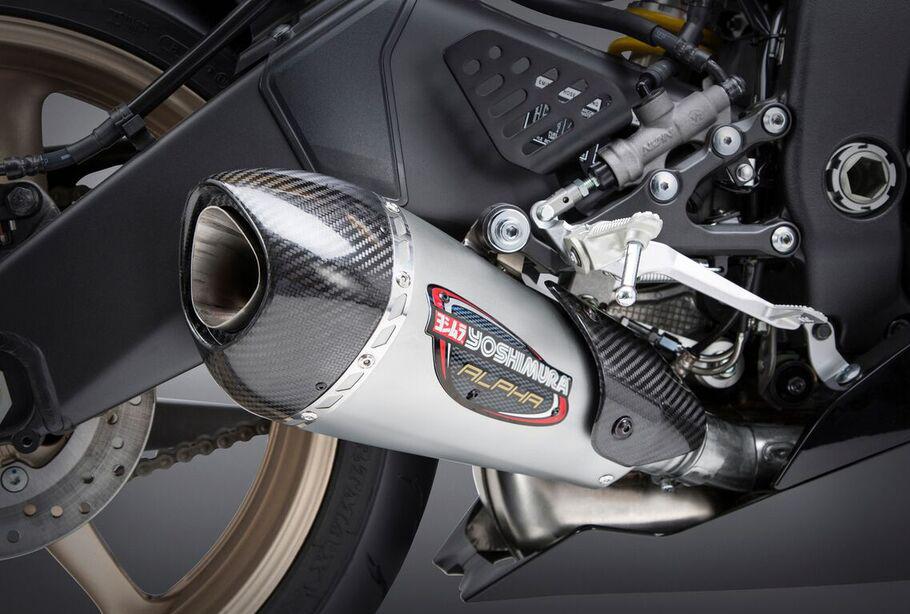 Street Alpha Slip-on Exhaust Ss-ss-cf