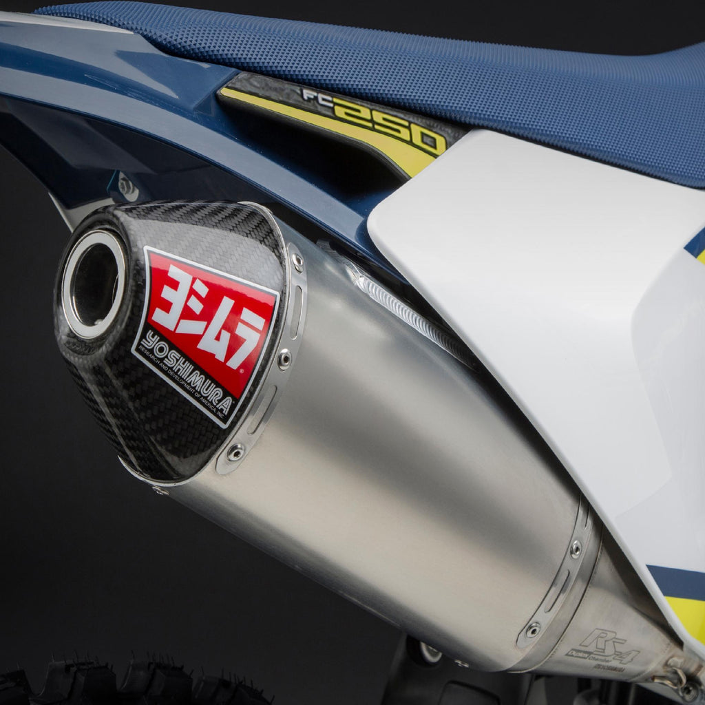 Rs-4 Header-canister-end Cap Exhaust Slip-on Ss-al-cf