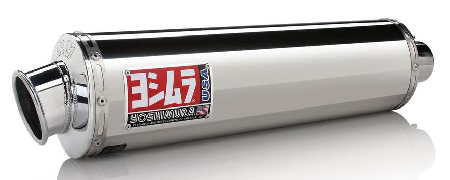 Rs-3 Header-canister-end Cap Exhaust Slip-on Ss-ss-al