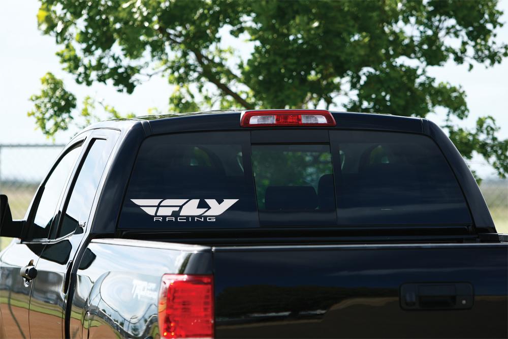 Window Decal 20" Die-cut (white)