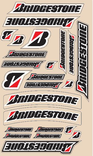 Bridgestone Universal Decal Kit V3
